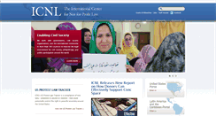 Desktop Screenshot of icnl.org